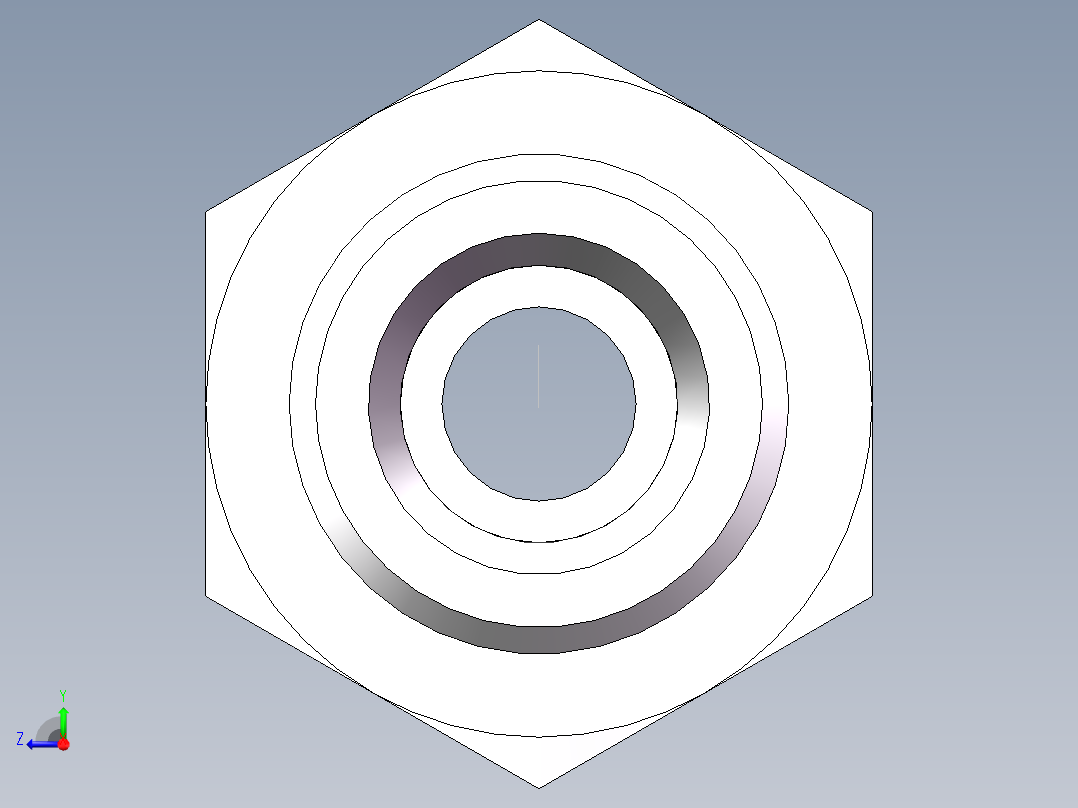 直通变径-GR、1D-18-22右视图