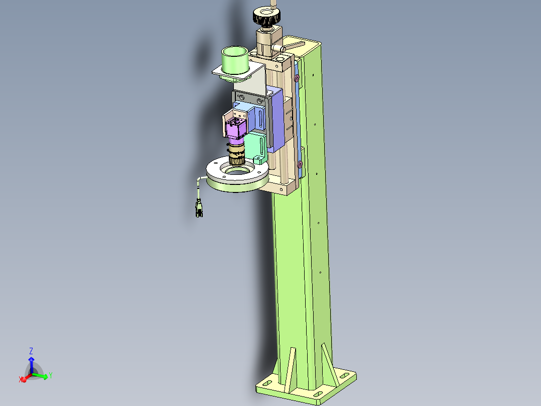 上下移动检测相机