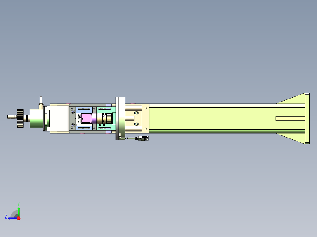 上下移动检测相机右视图