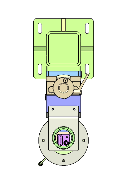 上下移动检测相机