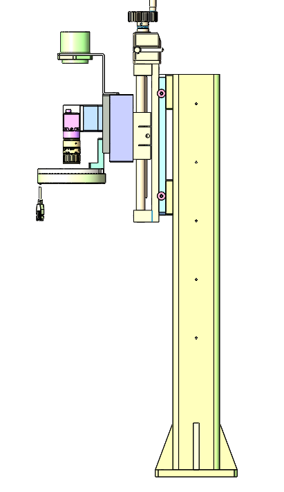 上下移动检测相机