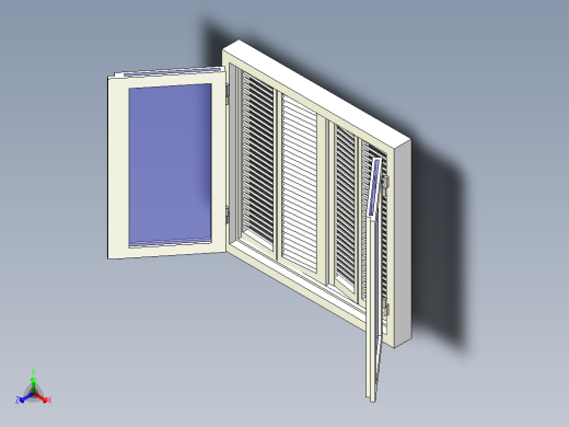 B2004389-木窗窗子