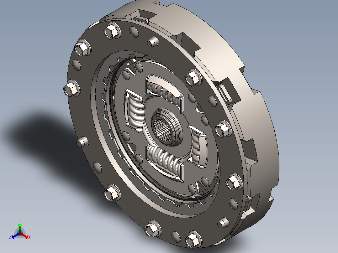 扭矩阻尼器_离合器组件 - 丰田普锐斯