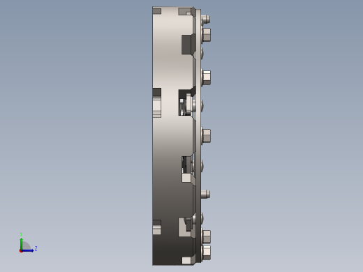 扭矩阻尼器_离合器组件 - 丰田普锐斯左视缩略图