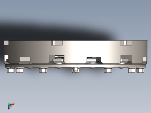 扭矩阻尼器_离合器组件 - 丰田普锐斯俯视缩略图