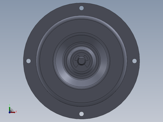 1.0空调室外机风扇电机前视缩略图