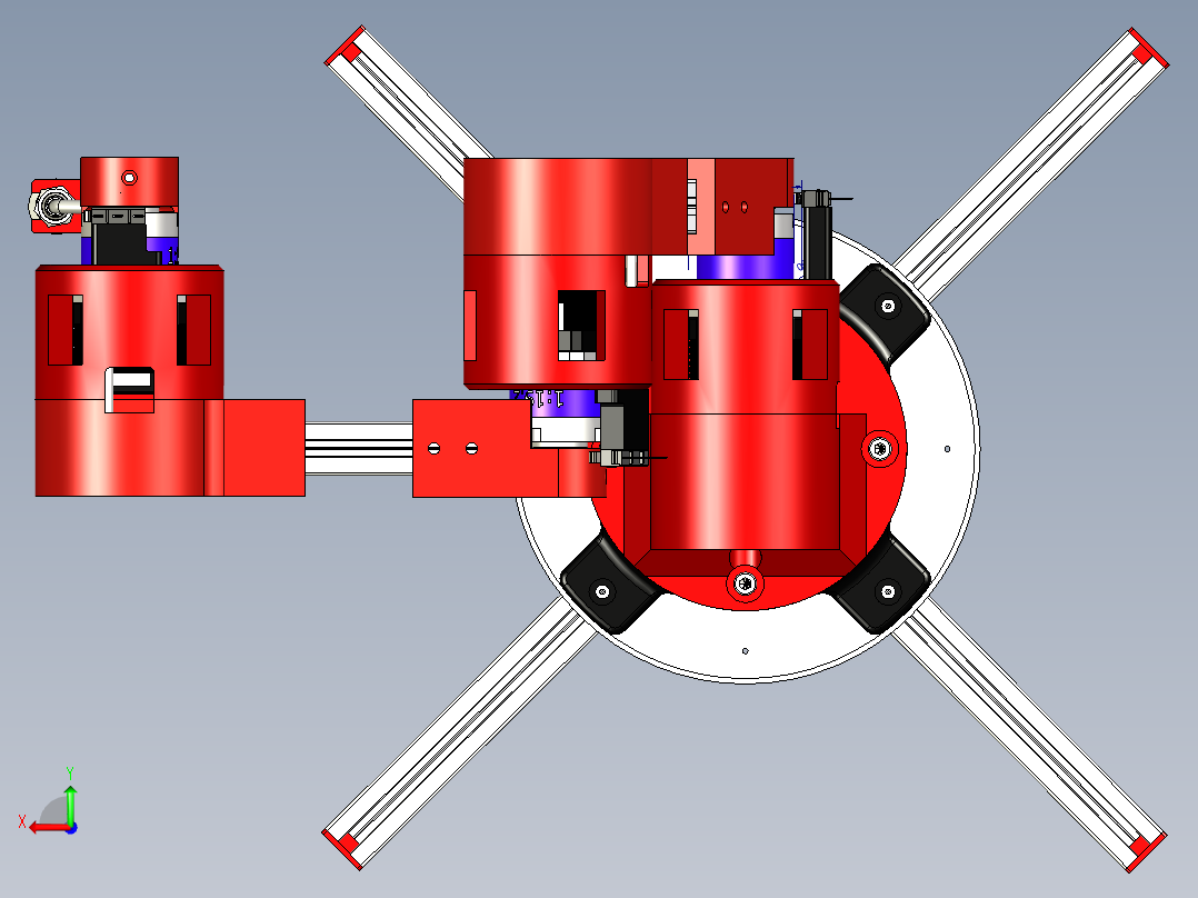 A0003886-工业机械臂后视图