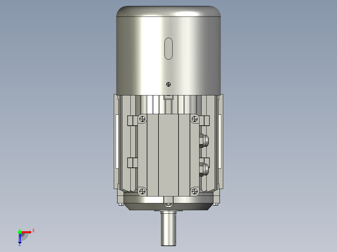 Y3EJ系列电机B3安装(63180L)Y2EJ-100-6P-15kW-B3俯视图
