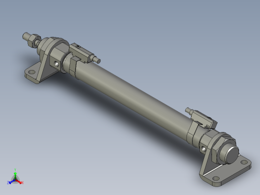 气缸MI16x125SCMLB(0)+(CS1-M-2)