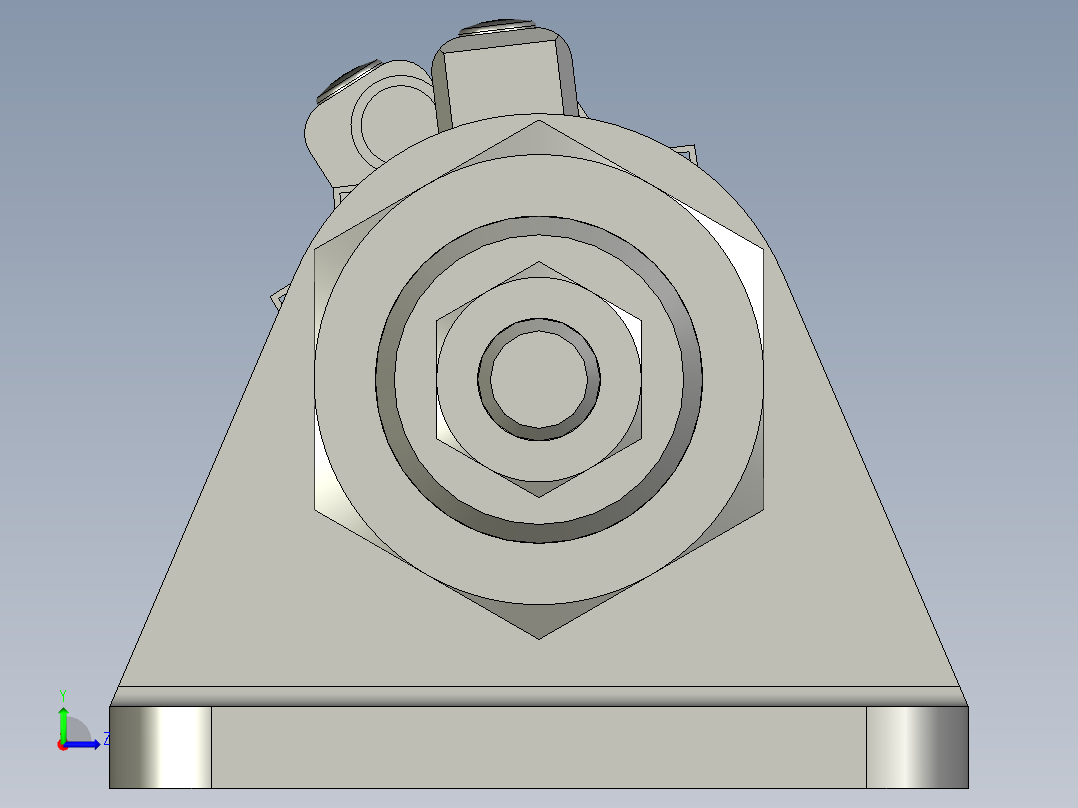 气缸MI16x125SCMLB(0)+(CS1-M-2)左视图