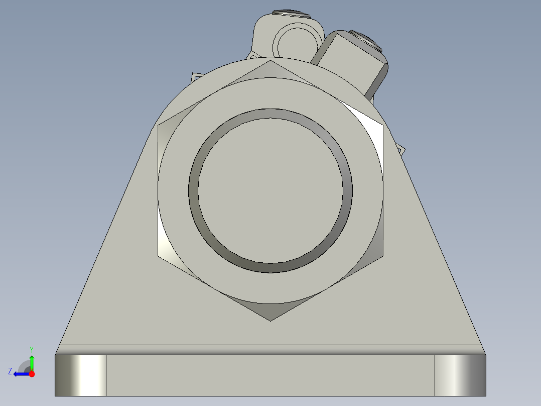 气缸MI16x125SCMLB(0)+(CS1-M-2)右视图