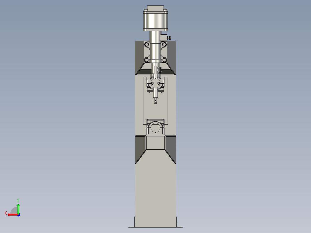 WH单头电阻焊后视图