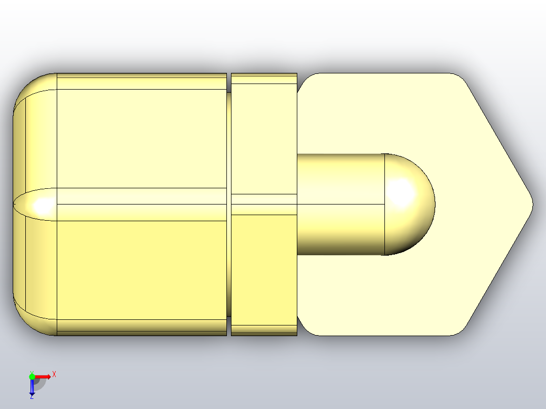 公弯头N4ME2俯视图