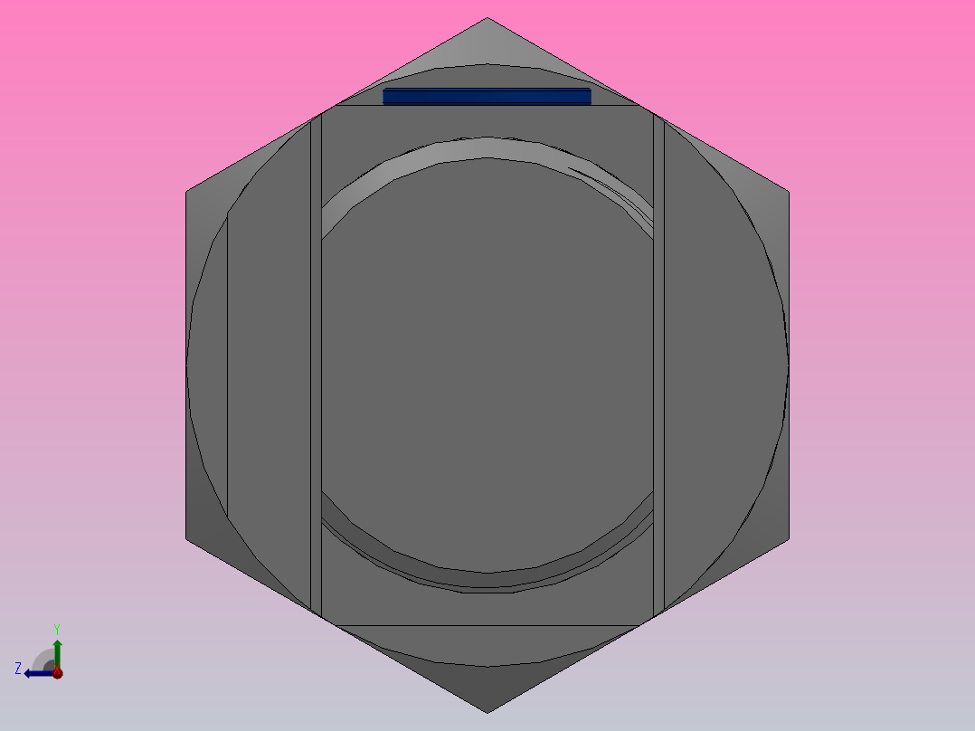 FY-MI气缸CA型[FY-20-40-CA]右视图