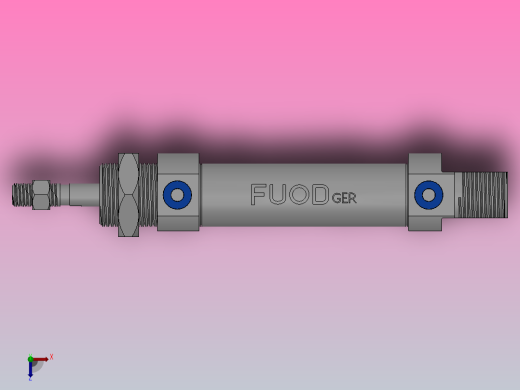 FY-MI气缸CA型[FY-20-40-CA]俯视缩略图