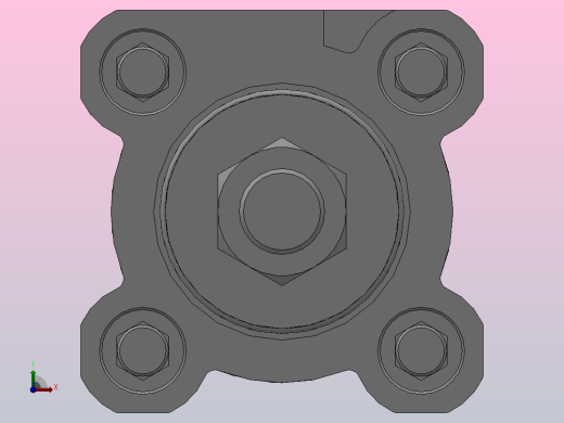 C96标准气缸系列[C96SB32-100]前视缩略图