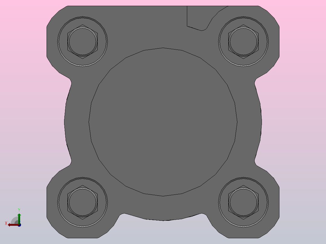 C96标准气缸系列[C96SB32-100]后视图