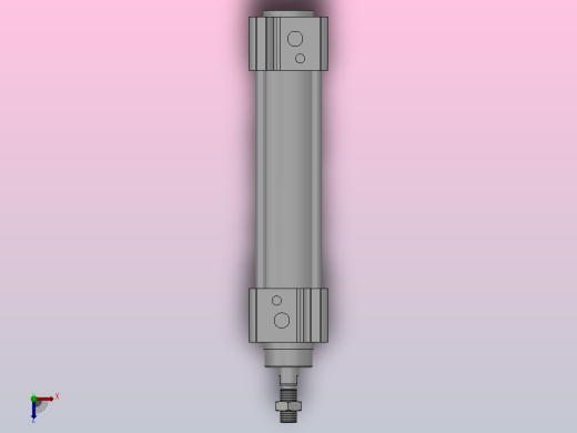 C96标准气缸系列[C96SB32-100]俯视缩略图