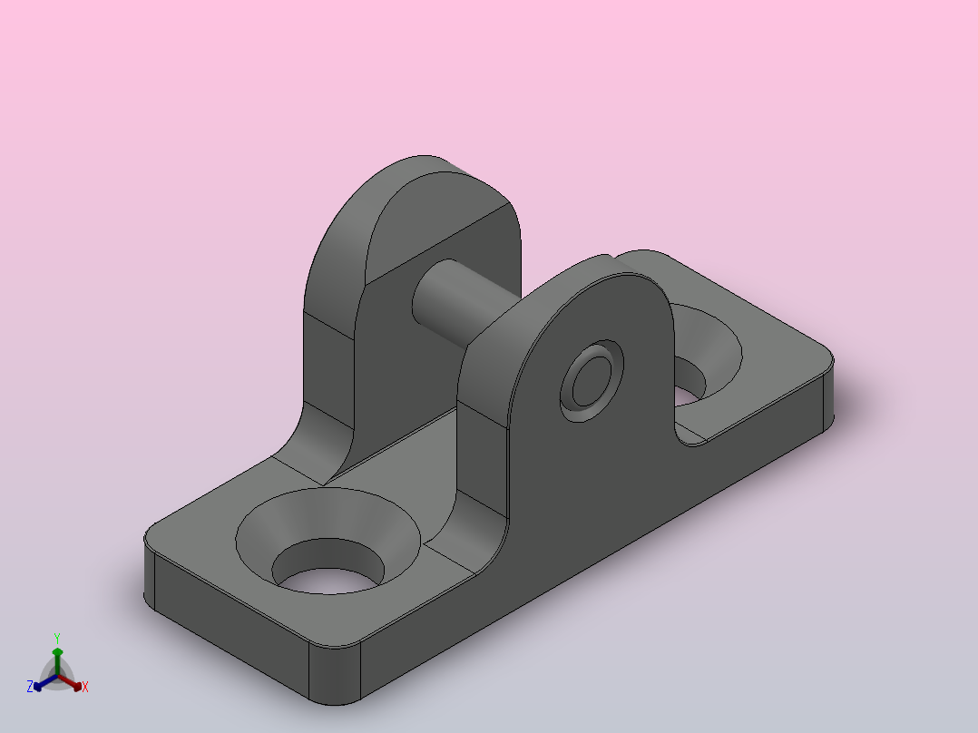 RG003-4[RG003-4]连杆导向件正等轴测图