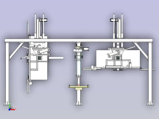 一款机械手提升翻转机前视缩略图