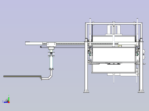一款机械手提升翻转机右视缩略图