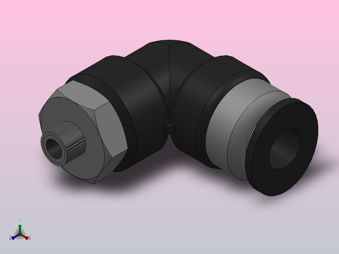 ISPL截止阀_ISPL06-M5主视图