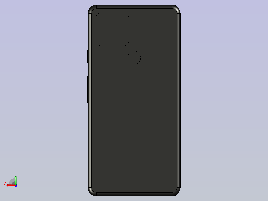 谷歌Pixel手机后视图