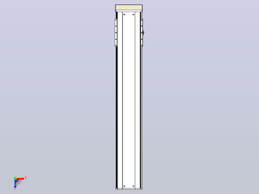 日规模组半封闭丝杆TPA-HNR-220D-3210C-L1100-MP-C-P1K-N3俯视缩略图