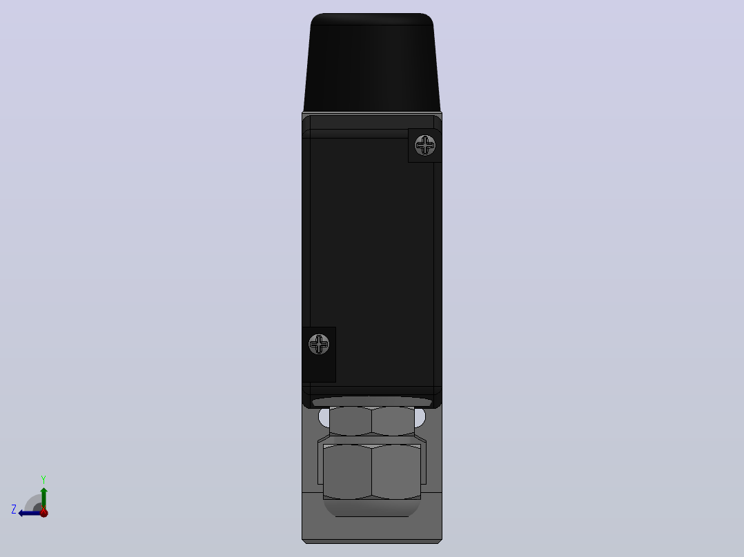 500╱8D压力控制器[500／8D压力控制器(0820150)]右视图