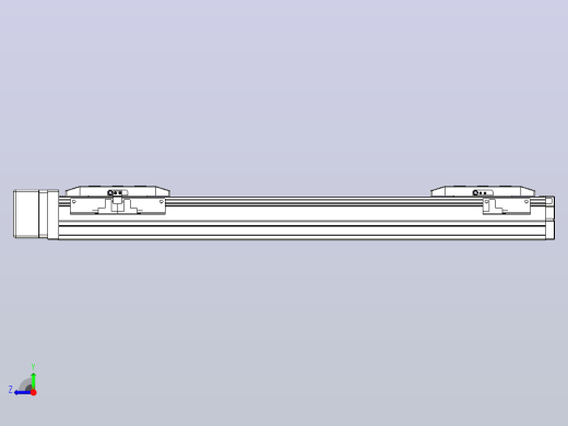 滚珠丝杠线性轴TPA-GCRS-50-1205C-L125-MR-M10-N3右视缩略图
