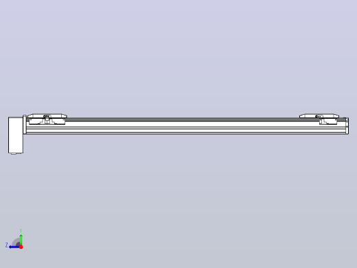皮带直线轴双滑块型TPA-GCBS-50-P42-L325-RP-M10-N3右视缩略图
