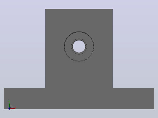 T型高度选择型轴承座组件_BTC-623-2Z-15-A前视缩略图