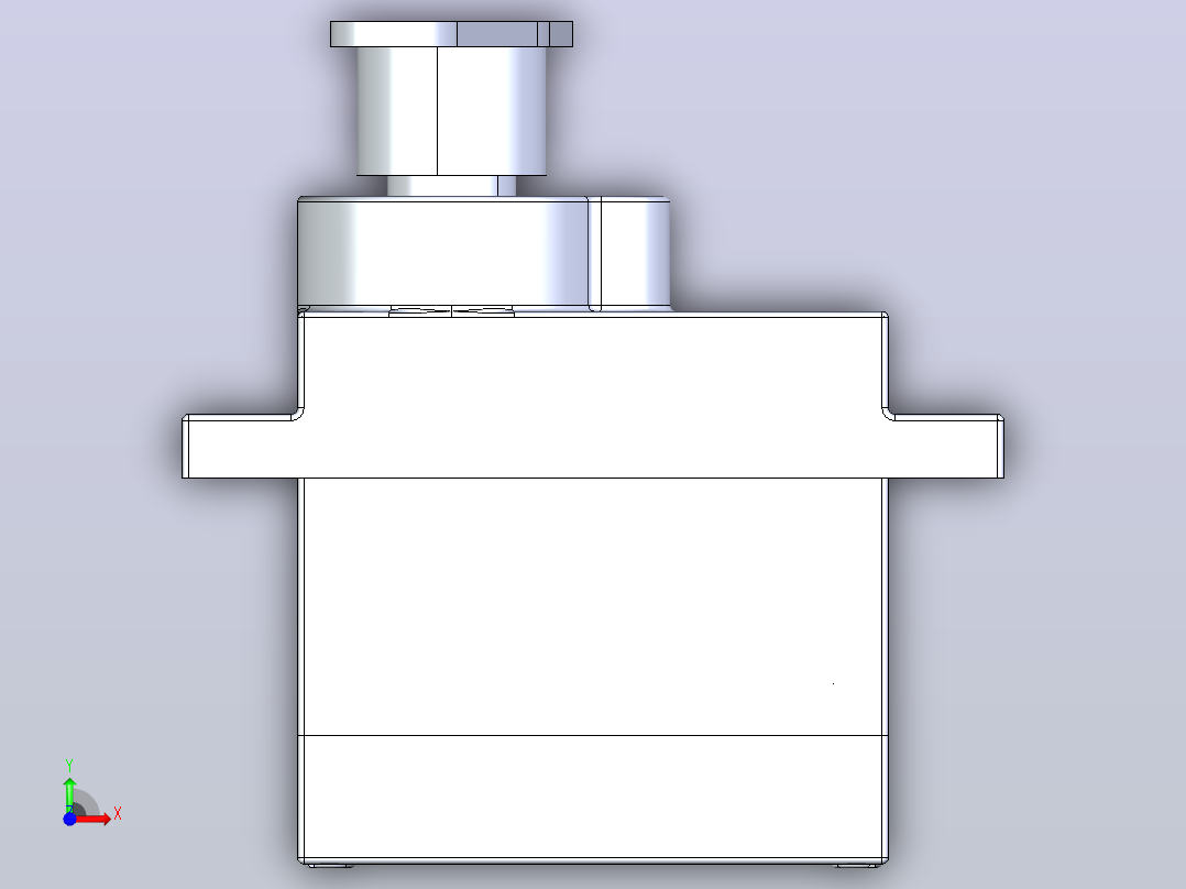 伺服电机微型SG90前视图