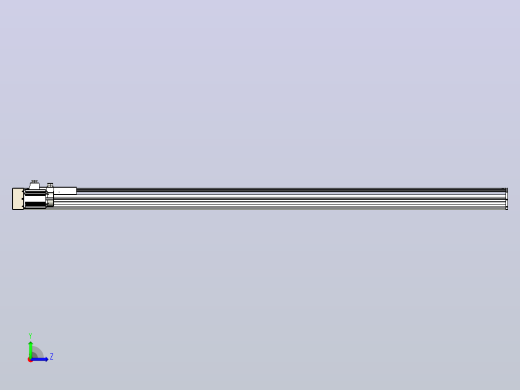 日规模组半封闭丝杆TPA-HNR-220D-3210C-L2250-MR-C-P1K-N3左视缩略图