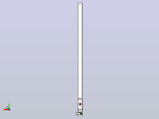 伺服电机集成皮带传动直线执行器TPA-OCB-140-256-L2650-LU-P75-N3后视缩略图