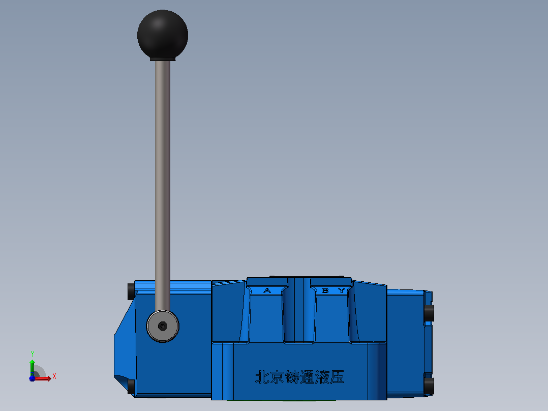 WMM16 手动换向阀前视图