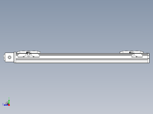 皮带直线轴双滑块型TPA-GCBS-50-P42-L175-DR-M10-N3右视缩略图