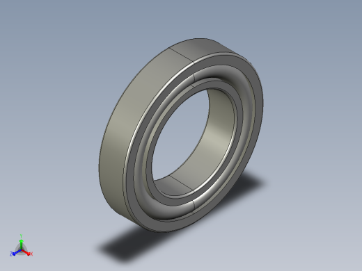 SKF自调心球轴承ball_bearing_1215_k_0正等轴测缩略图