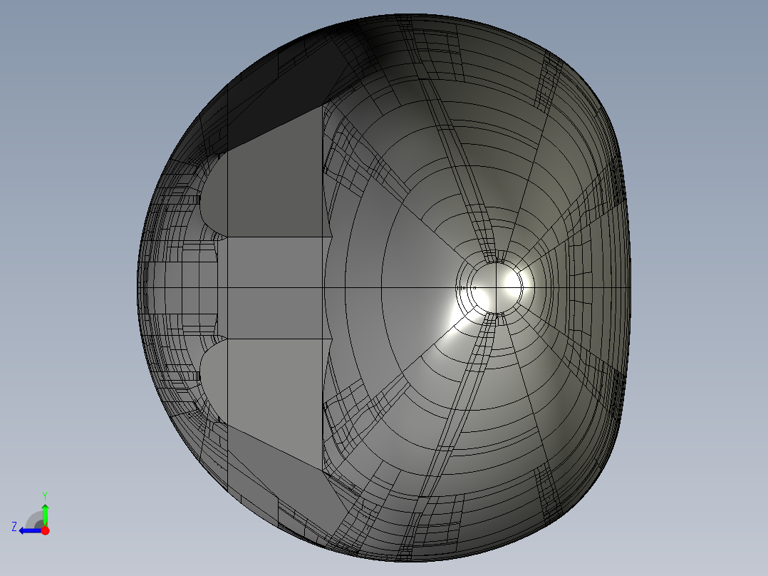 飞机驾驶舱模型右视图