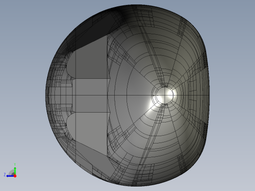 飞机驾驶舱模型右视缩略图