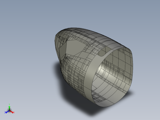 飞机驾驶舱模型正等轴测缩略图