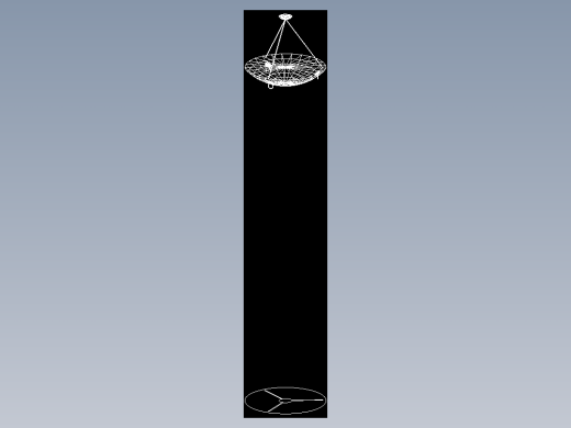 室内家具和灯具等的模型十五-K-L71