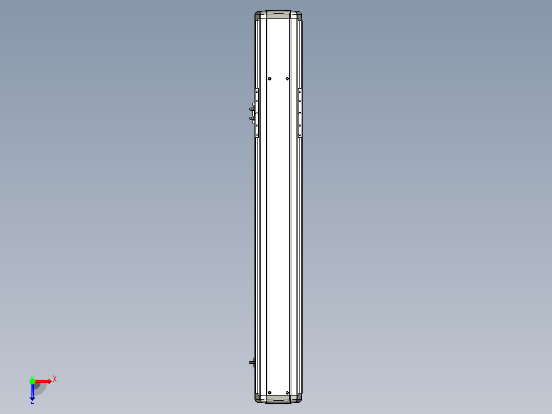 Toyo东佑达直线模组-ETH14-700-M+煞車俯视图