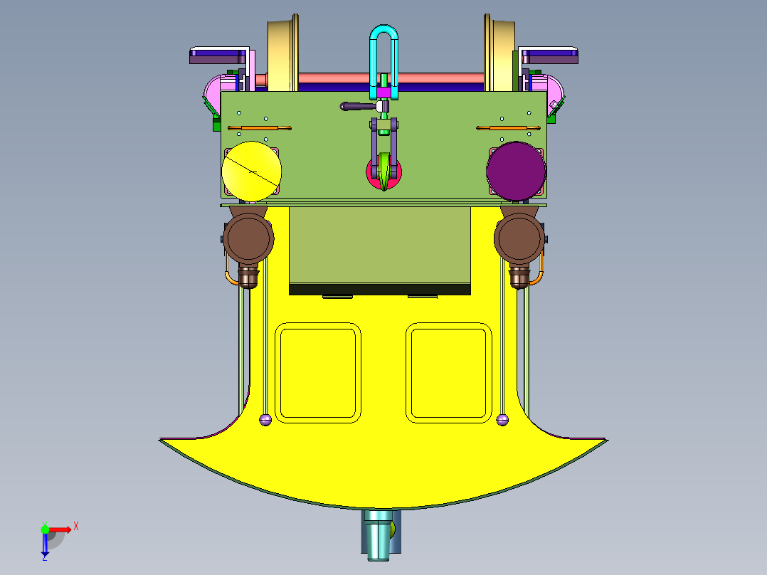 荷兰铁路复古蒸汽观光列车俯视图