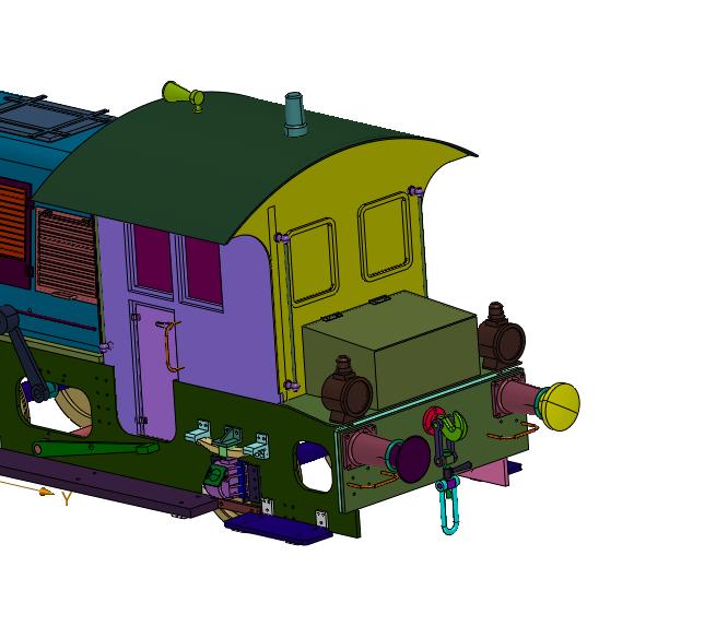 荷兰铁路复古蒸汽观光列车