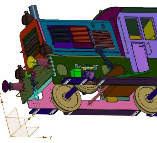荷兰铁路复古蒸汽观光列车缩略图