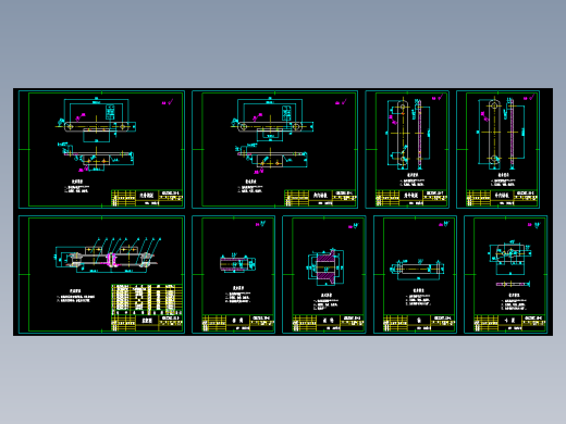 传动链条CAD图纸