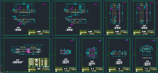 传动链条CAD图纸缩略图