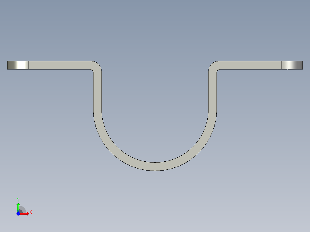 基恩士PS-202_bracket_kc图纸模型前视图