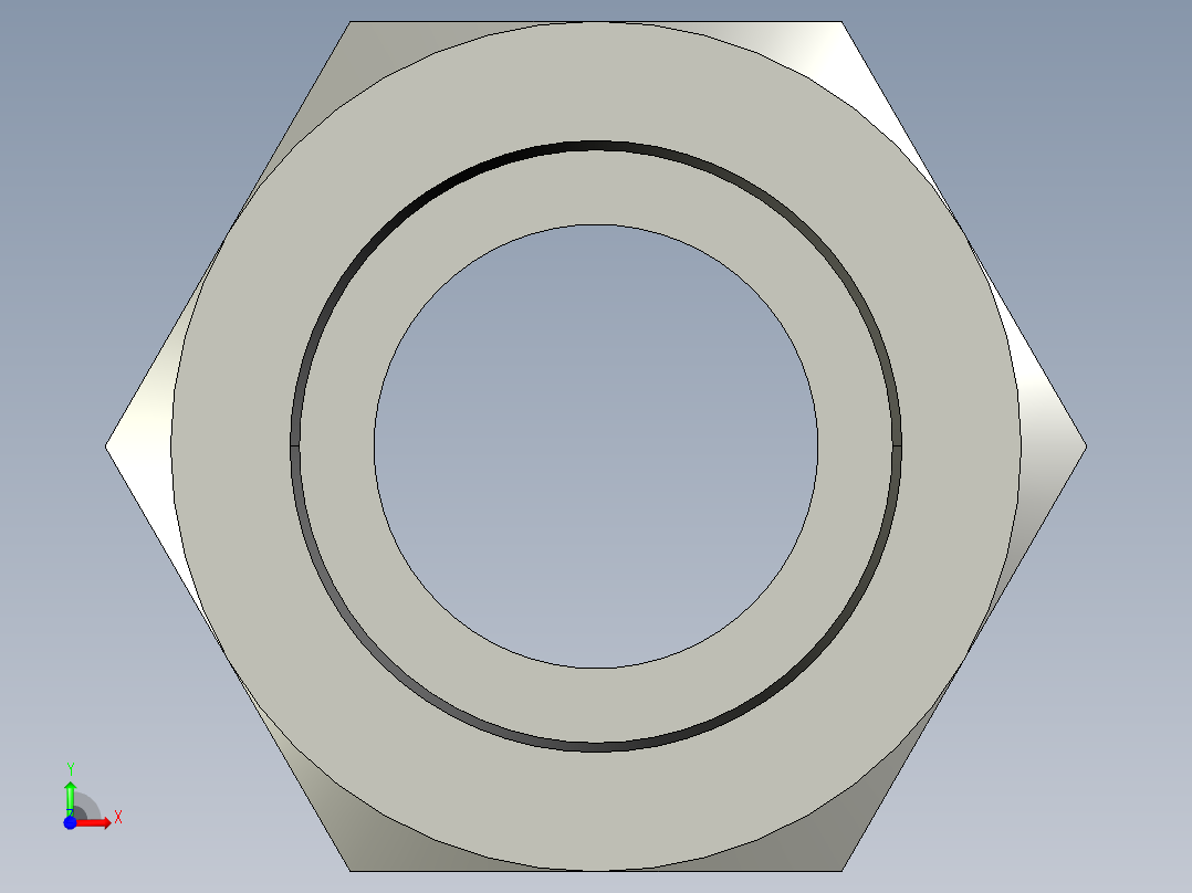 卡套式工业通用硬管接头14_gbu-s前视图